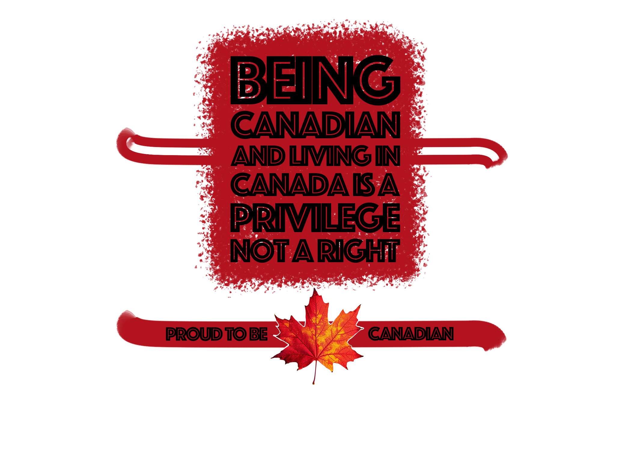 Living and Being Canadian is a Privilege