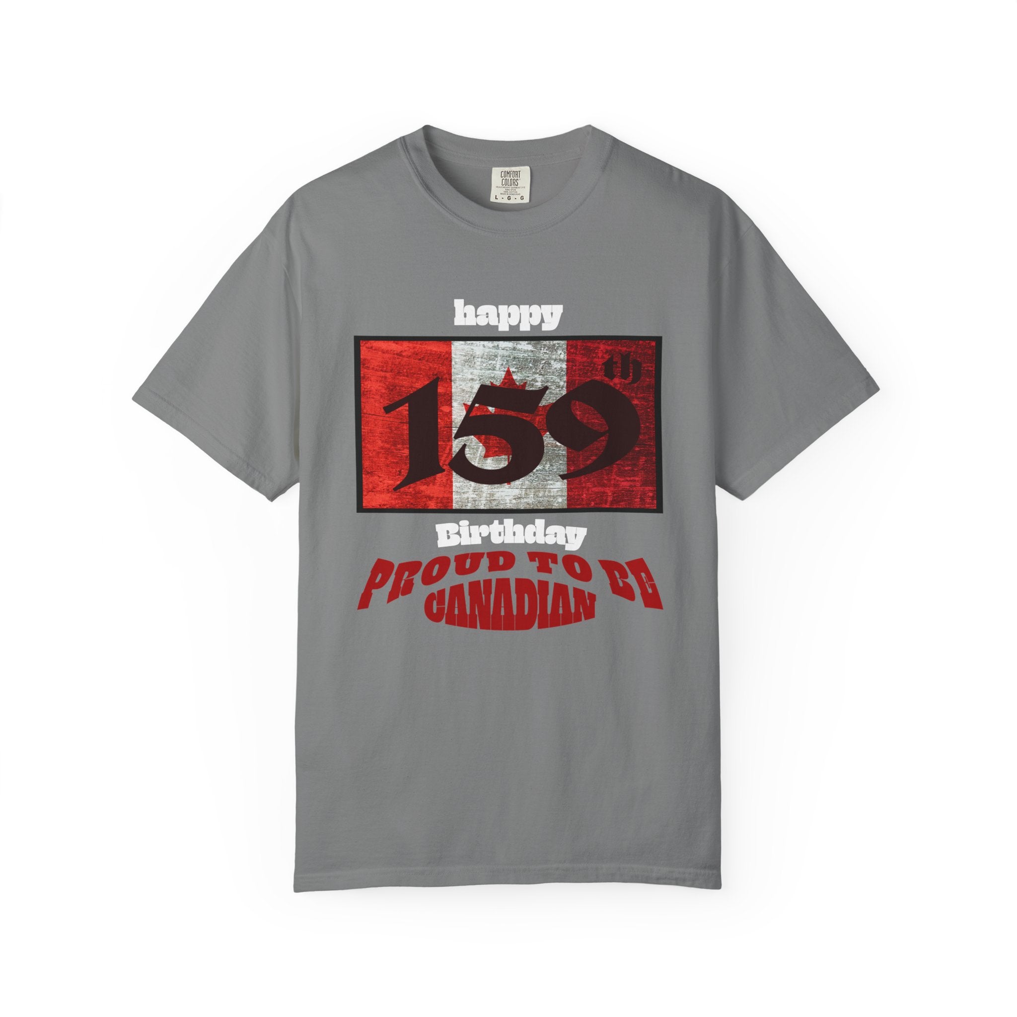 Proud to Be Canadian 159 Flag T-Shirt