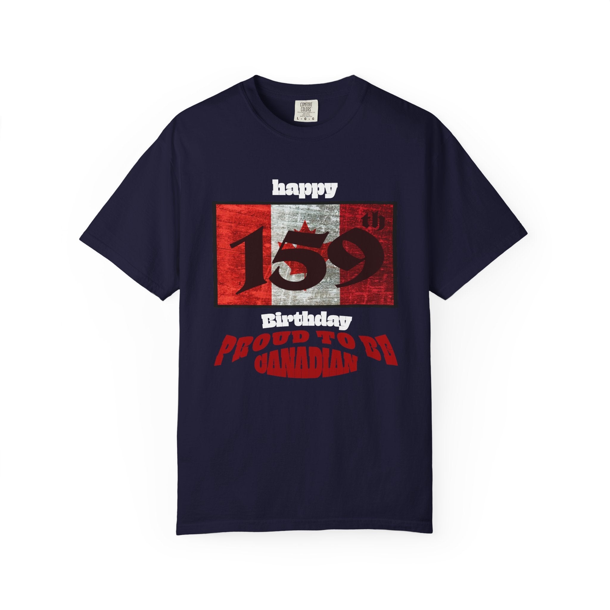 Proud to Be Canadian 159 Flag T-Shirt