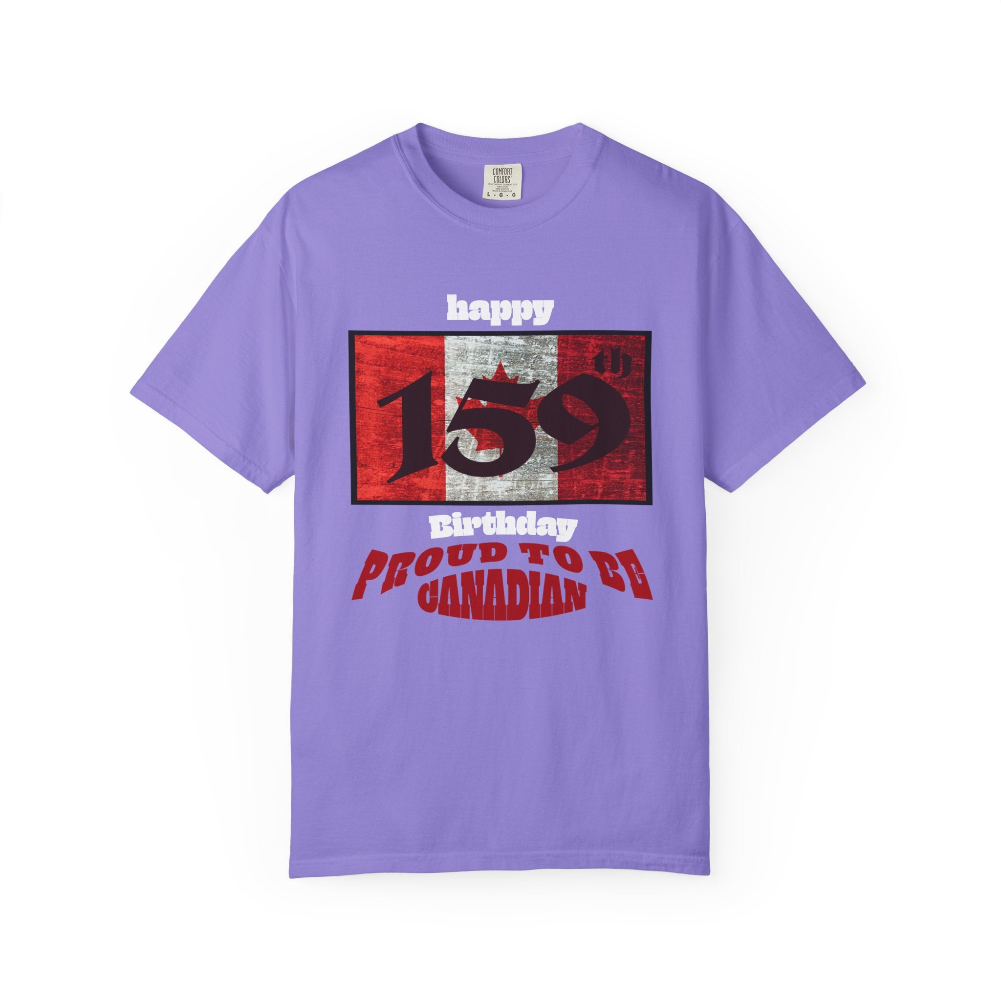 Proud to Be Canadian 159 Flag T-Shirt