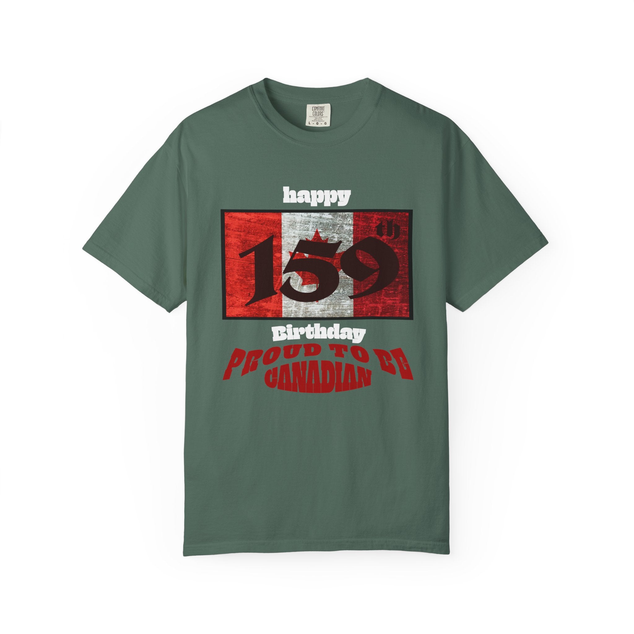Proud to Be Canadian 159 Flag T-Shirt