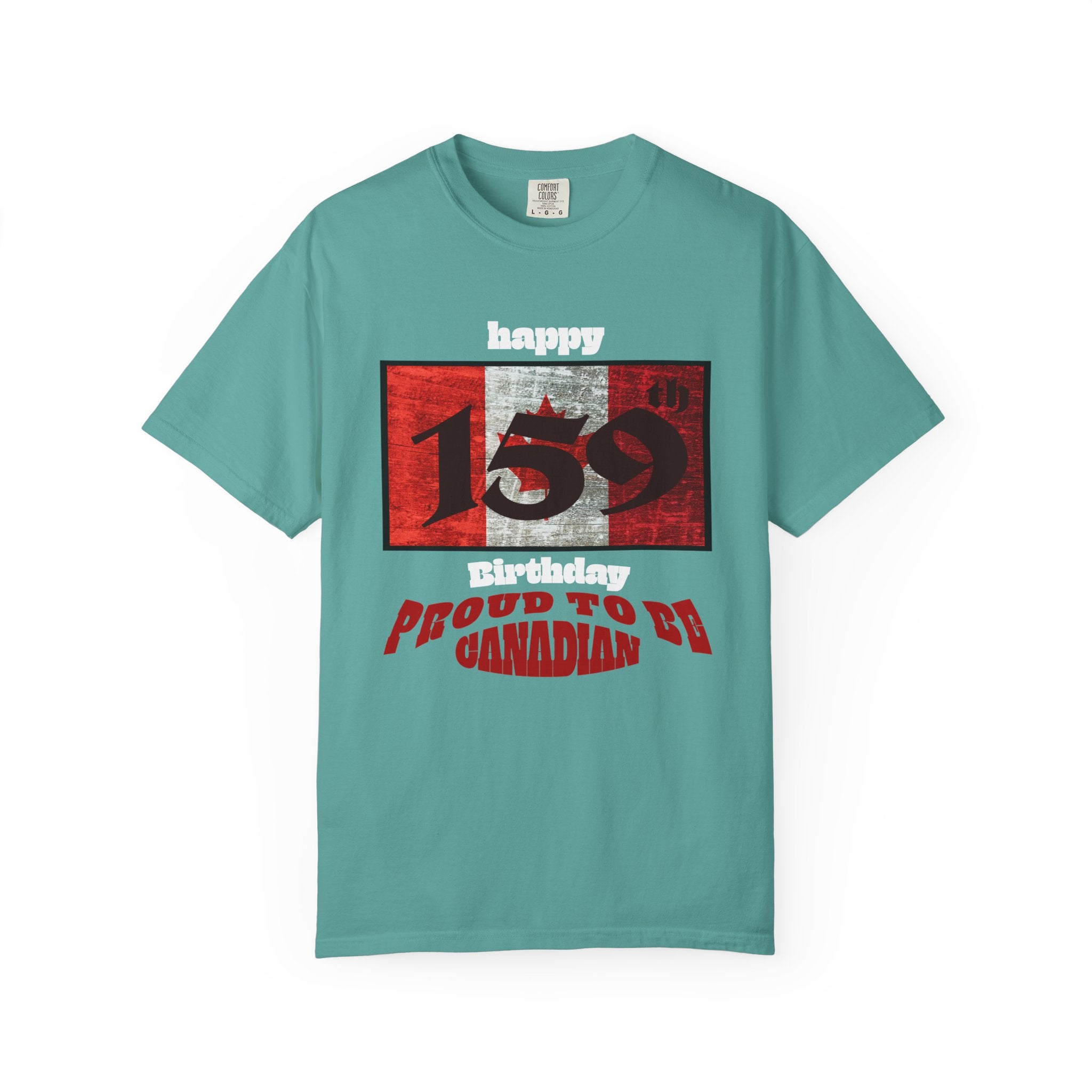 Proud to Be Canadian 159 Flag T-Shirt