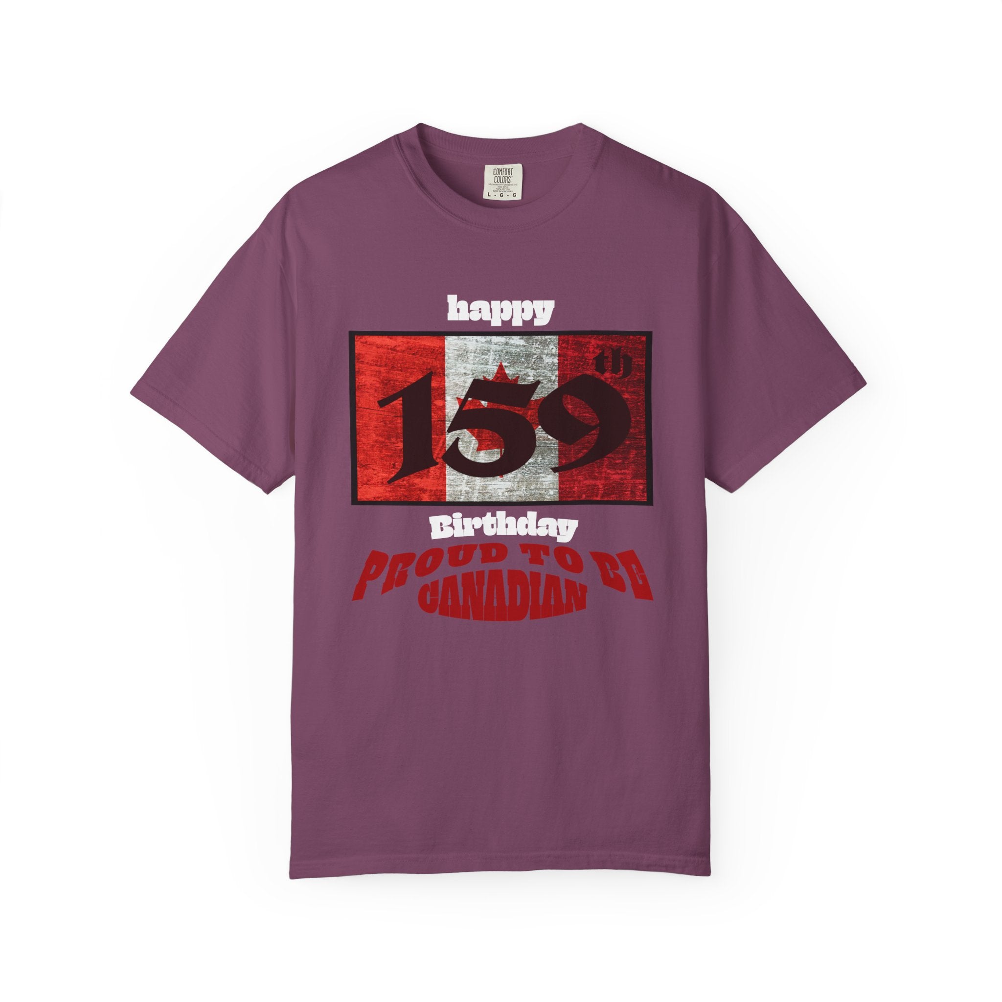 Proud to Be Canadian 159 Flag T-Shirt