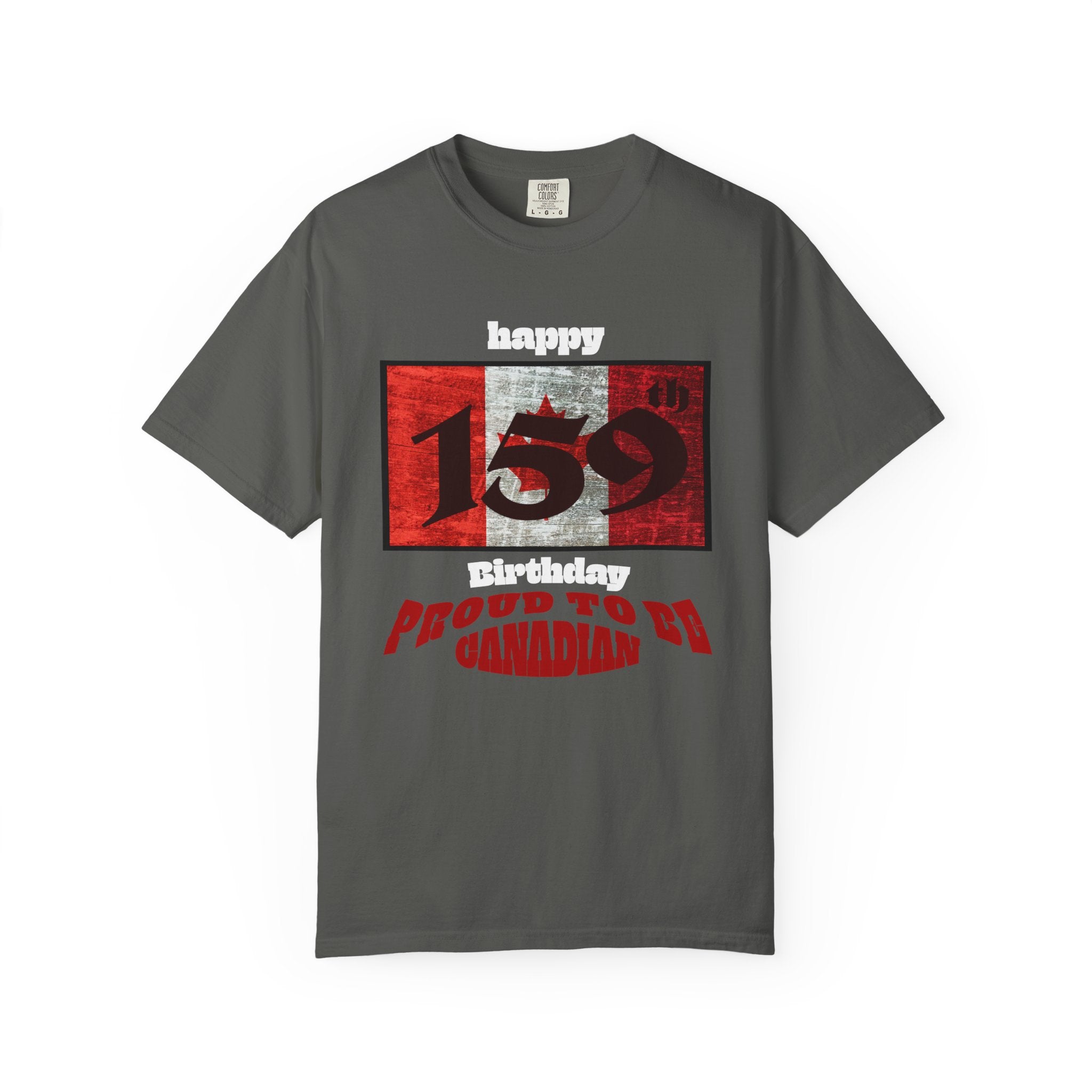Proud to Be Canadian 159 Flag T-Shirt