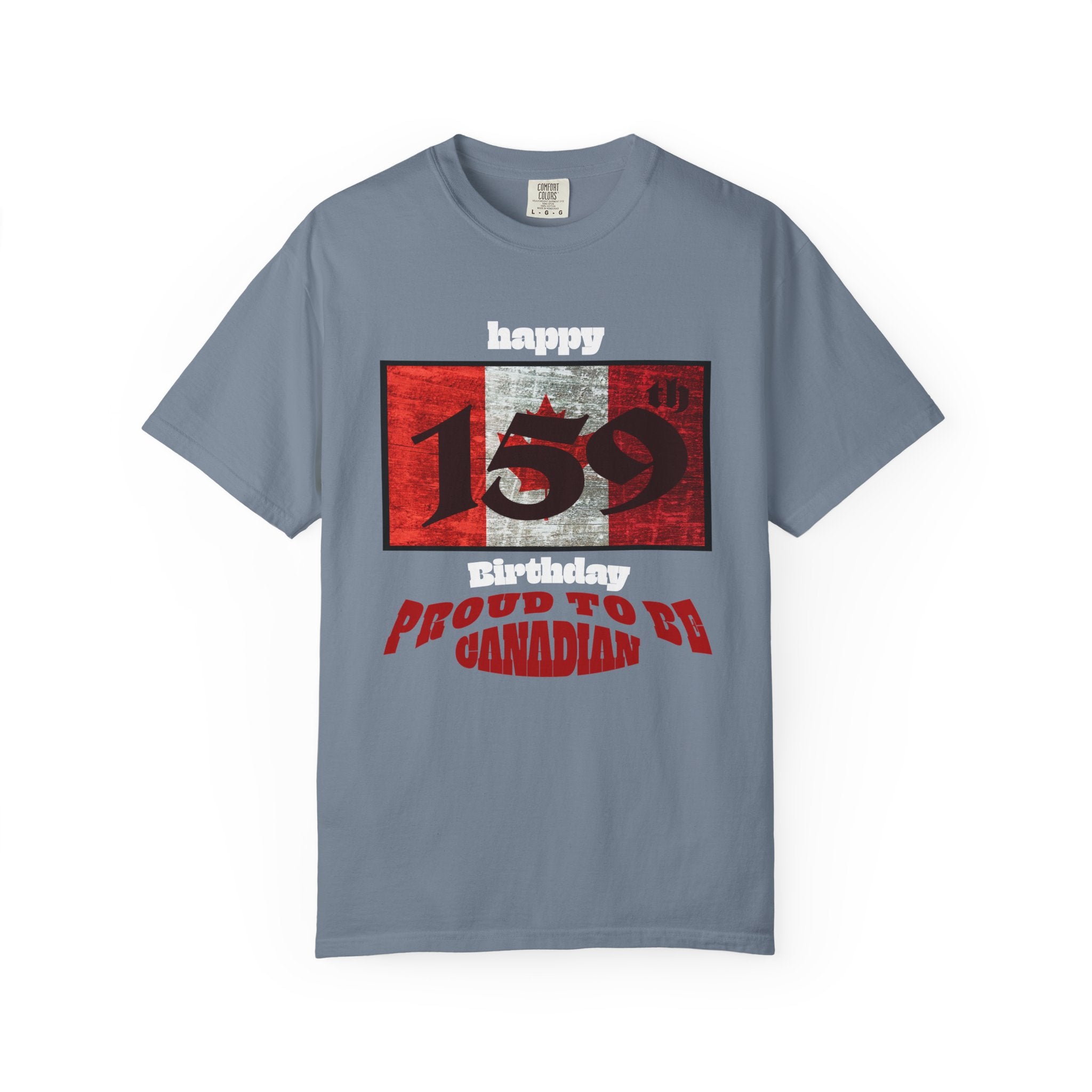 Proud to Be Canadian 159 Flag T-Shirt